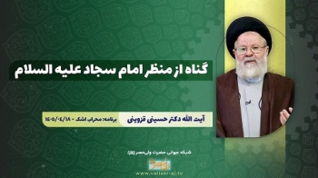 گناه از منظر امام سجاد علیه السلام -  1405/04/26