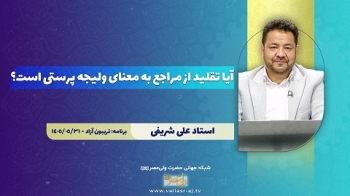 آیا تقلید از مراجع به معنای ولیجه پرستی است؟ -  1405/06/10